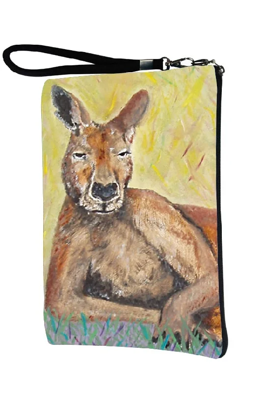 Clearance Items Kangaroo Paw Pouch - Portrait of Charlie