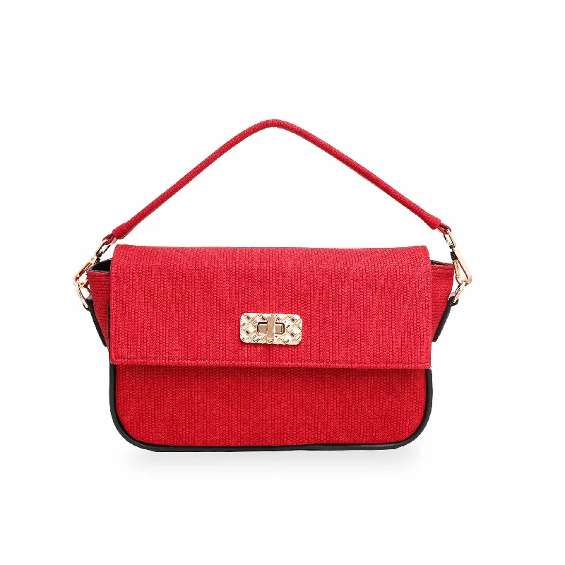 Reduced Price Red Formal Shoulder Bag P55581