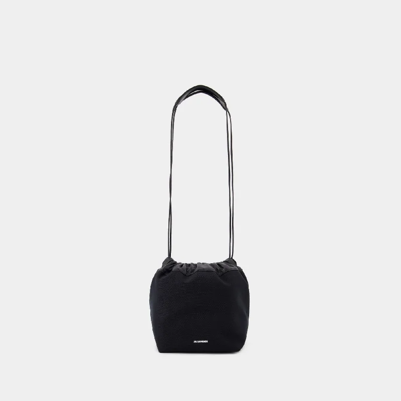 New Arrival Dumpling Shoulder Bag - Jil Sander - Leather - Black