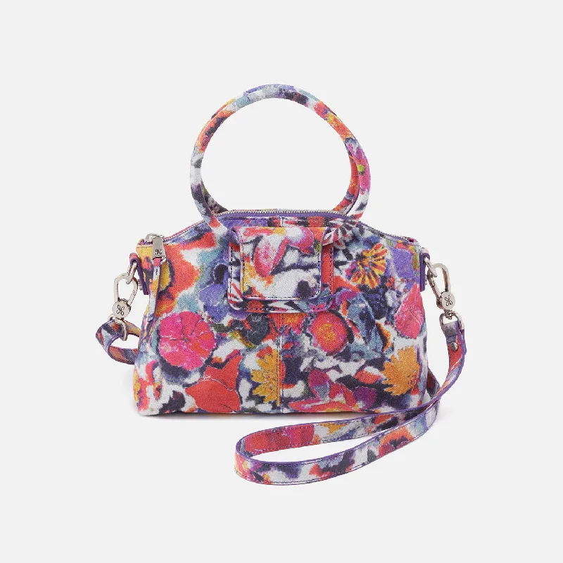 Today Only Sheila Top Zip Crossbody in Printed Leather - Poppy Floral