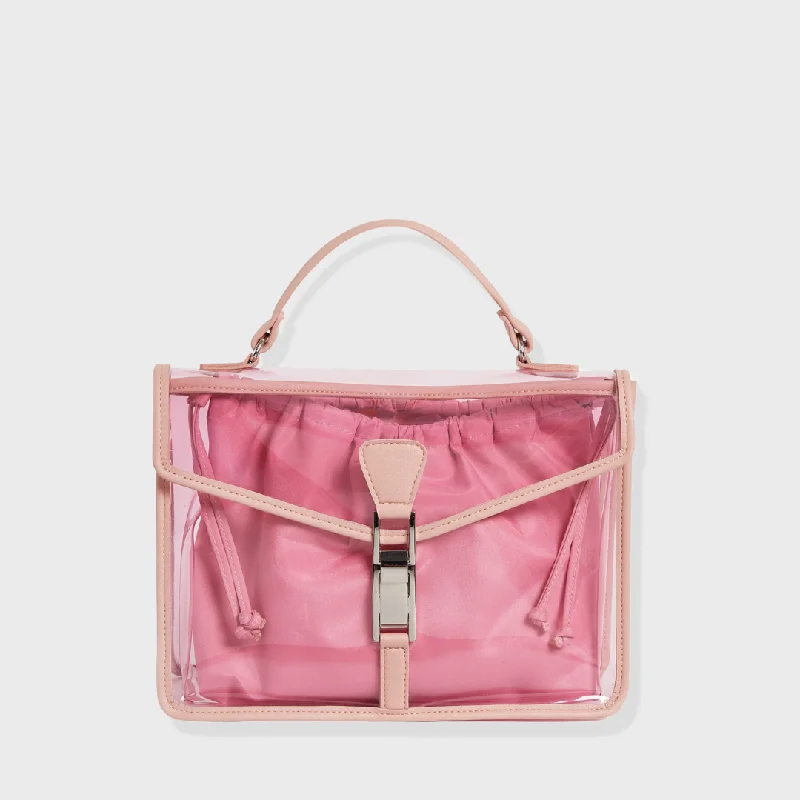Weekend-Only Price Drops SOPHIE PVC SLING BAG PINK