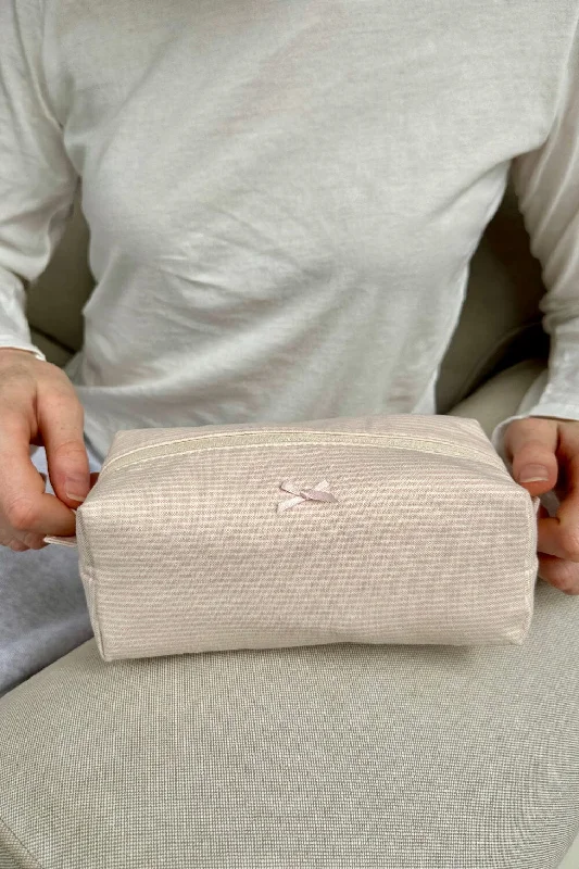Refresh Your Wardrobe For Less This Weekend Striped Makeup Bag