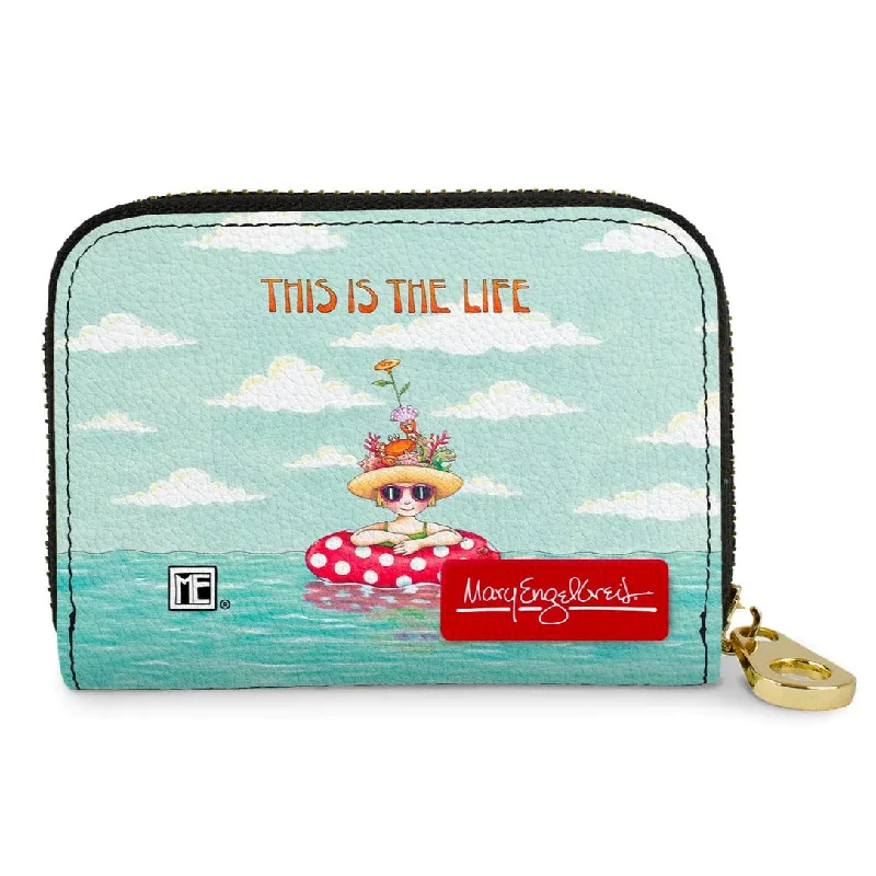Deal Mania This Is The Life Zipper Wallet
