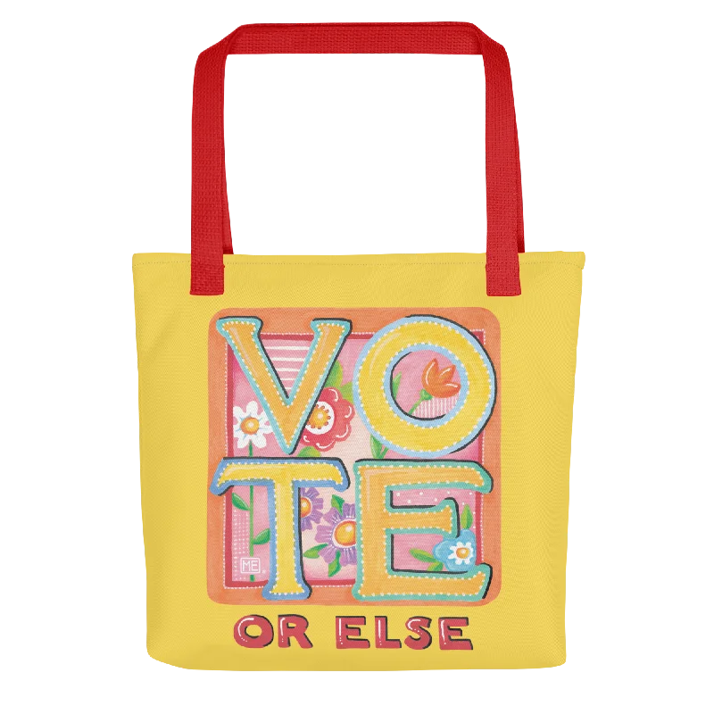Season Finale Sale Vote or Else Tote Bag