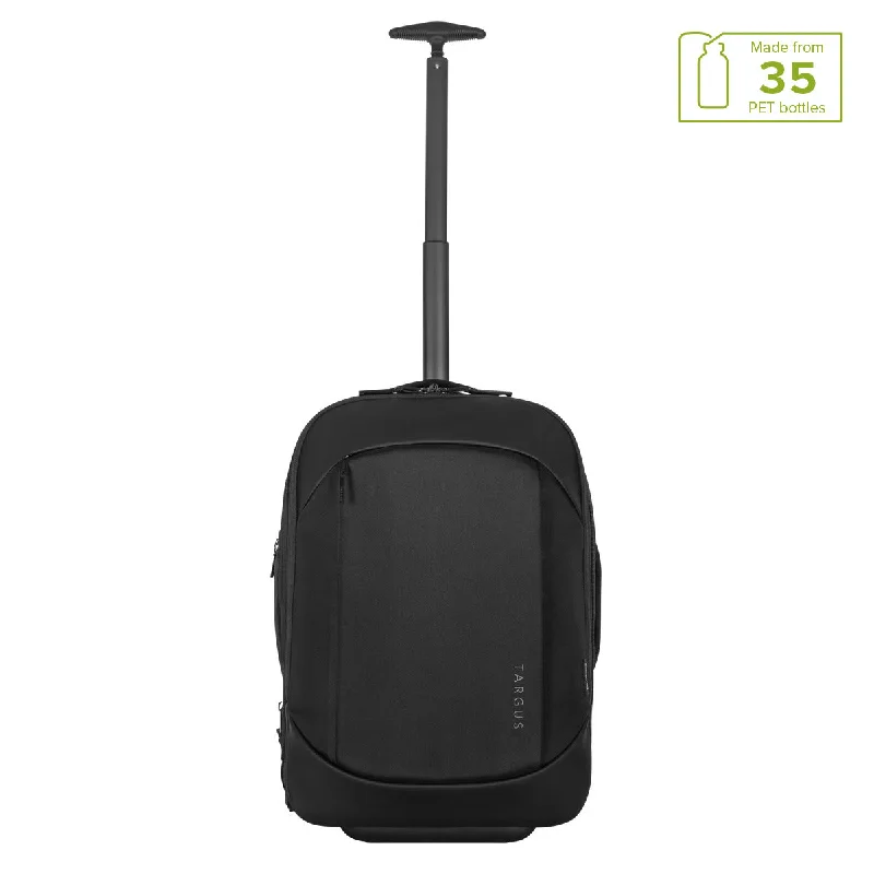 Super Savings 15.6” EcoSmart® Mobile Tech Traveler Rolling Backpack - Black