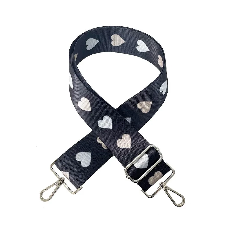 Black/White /Beige Hearts