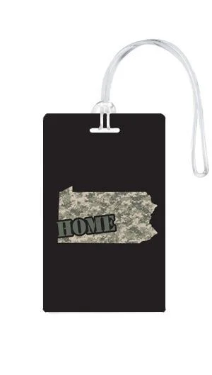 New Markdowns 612 My Home State Pennsylvania Luggage Tag