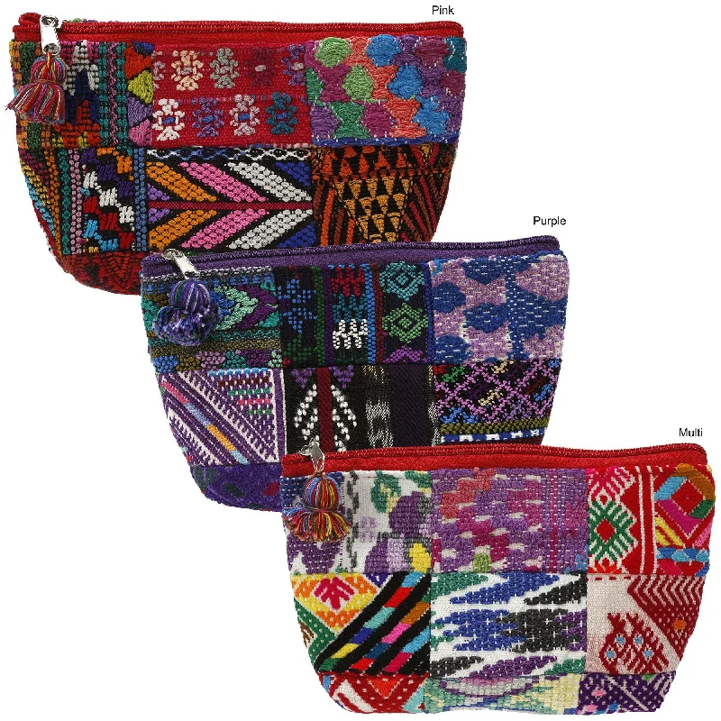 Massive Deals Huipil Patchwork Cosmetic Bag