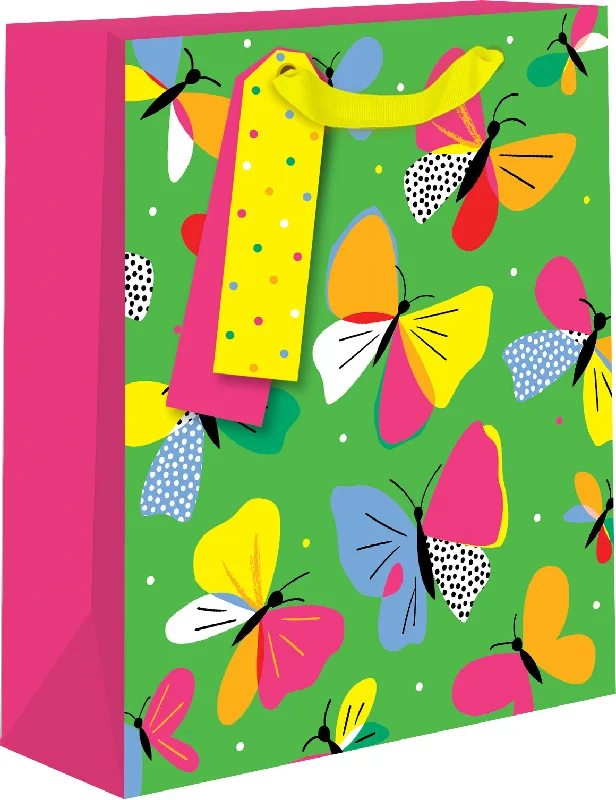 Exclusive Deal Butterflies Medium Gift Bag
