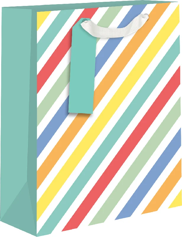 Exclusive Access Candy Stripes Medium Gift Bag