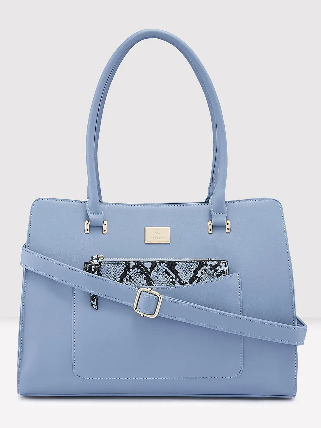 Closeout Caprese Ellis Satchel Large Blue