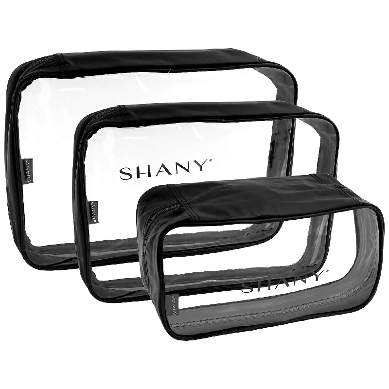 Major Savings Clear PVC Water-Resistant Luggage Organizer Set