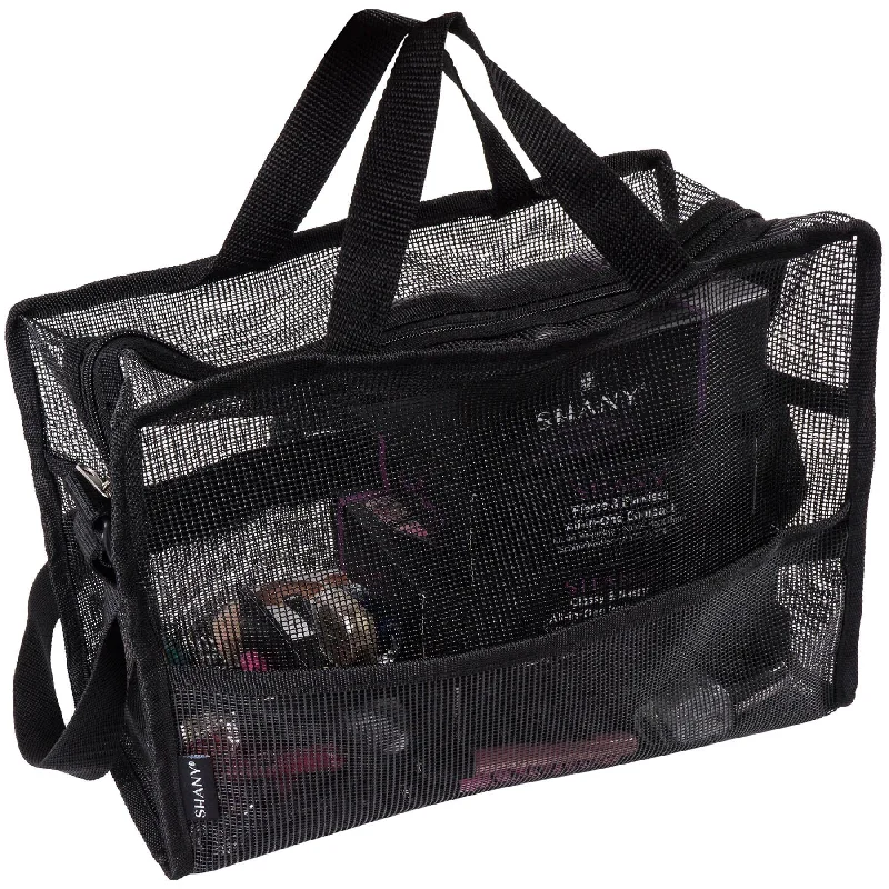 Deal Dash Collapsible Mesh Bag and Travel Tote – Black
