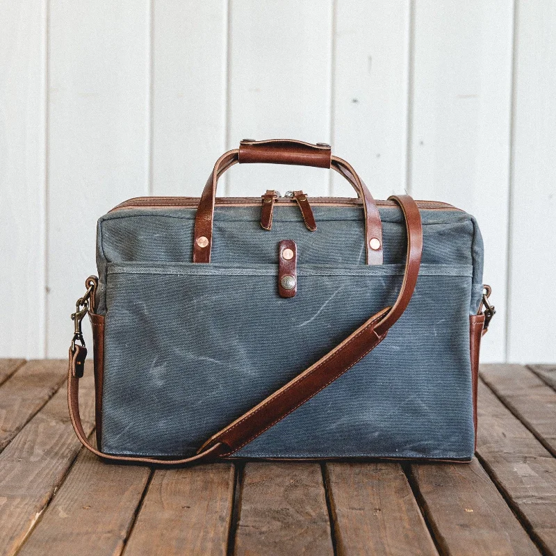 Weekend Bargains to Grab Courier Briefcase - Charcoal