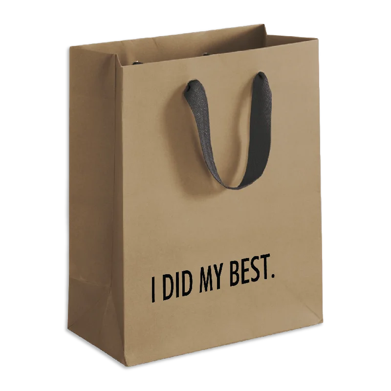 Lowest Price Did My Best Gift Bag
