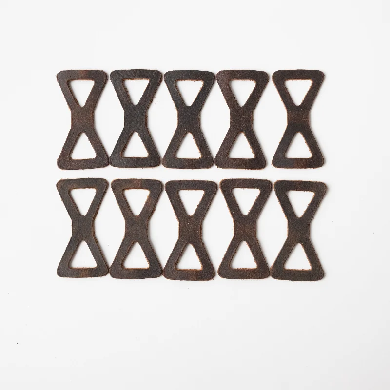 Stock Up On Your Favorites While It Lasts Brown Kodiak Leather Chain Links
