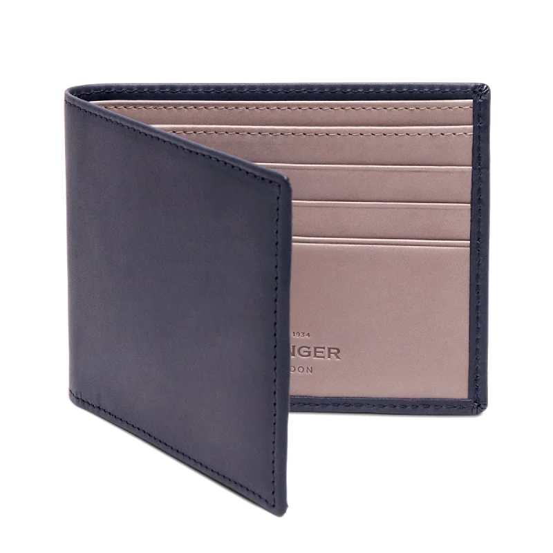 Value Deals Ettinger Saint Crispin Billfold Leather Wallet with 6 CC Slots