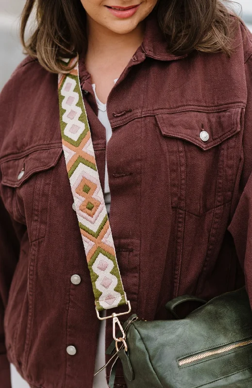 Snag The Best Bargains Before They're Over Extra Wide Lennon Woven Adjustable Bag Strap