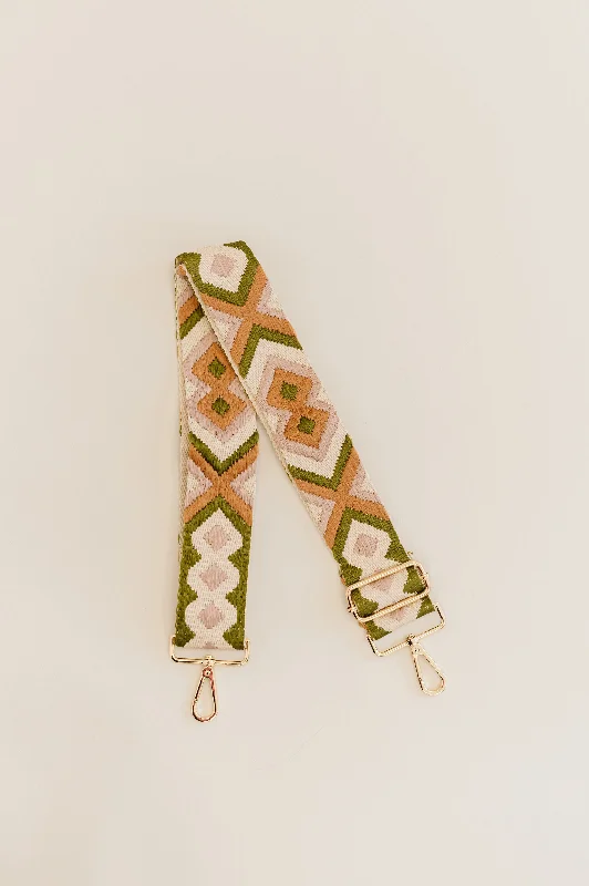 olive green + cream + pink + brown