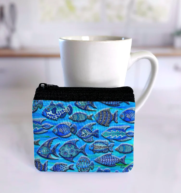 Grand Opening Sale Funky Fish Coin Bag