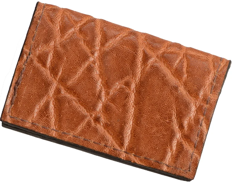Half Price Caramel Brown Elephant Credit Card & Business Card Wallet