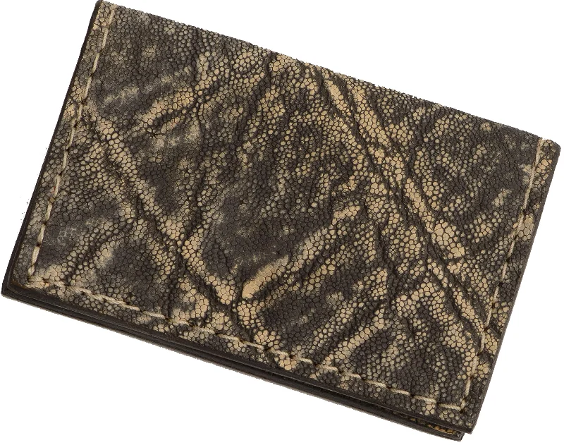 Deal of the Day Tree Bark Elephant Credit Card & Business Card Wallet