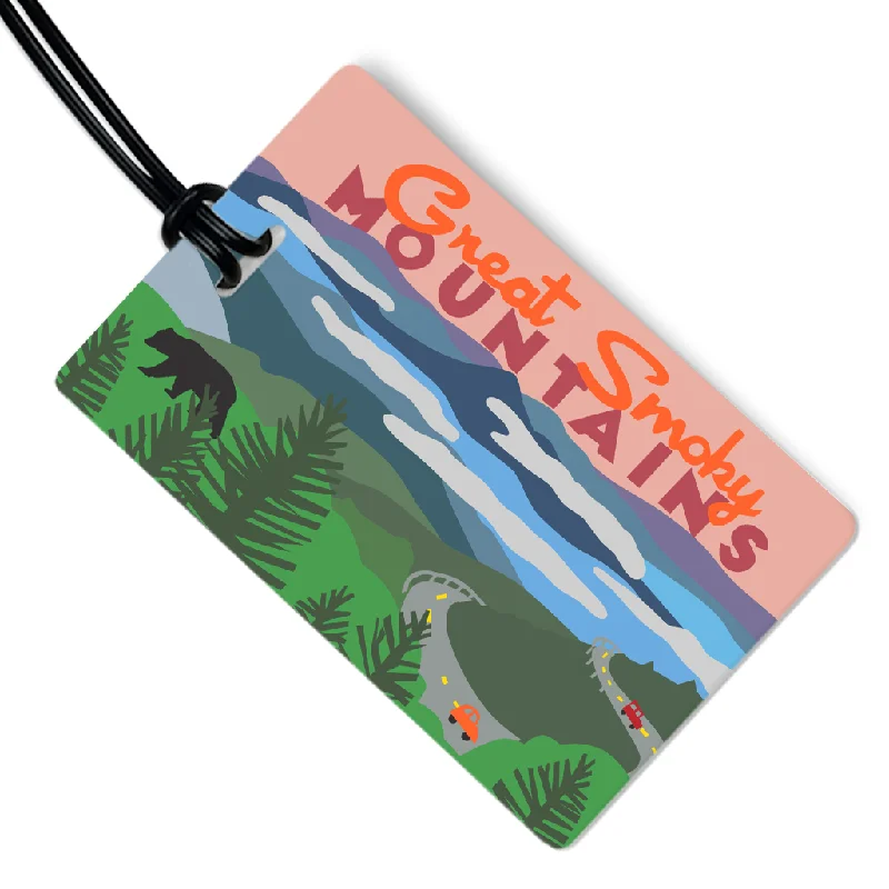 Now or Never Great Smoky Mountains Luggage Tag