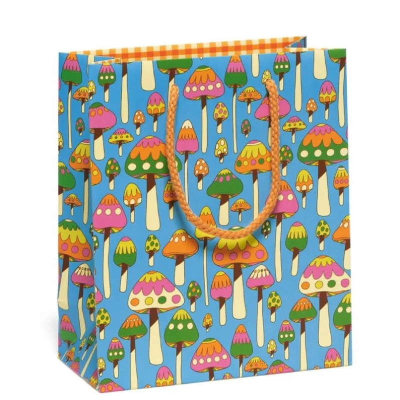 Midnight Sale Groovy Mushrooms Gift Bag