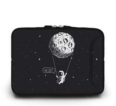 Reduced Rates Hello From The Moon Laptop Case