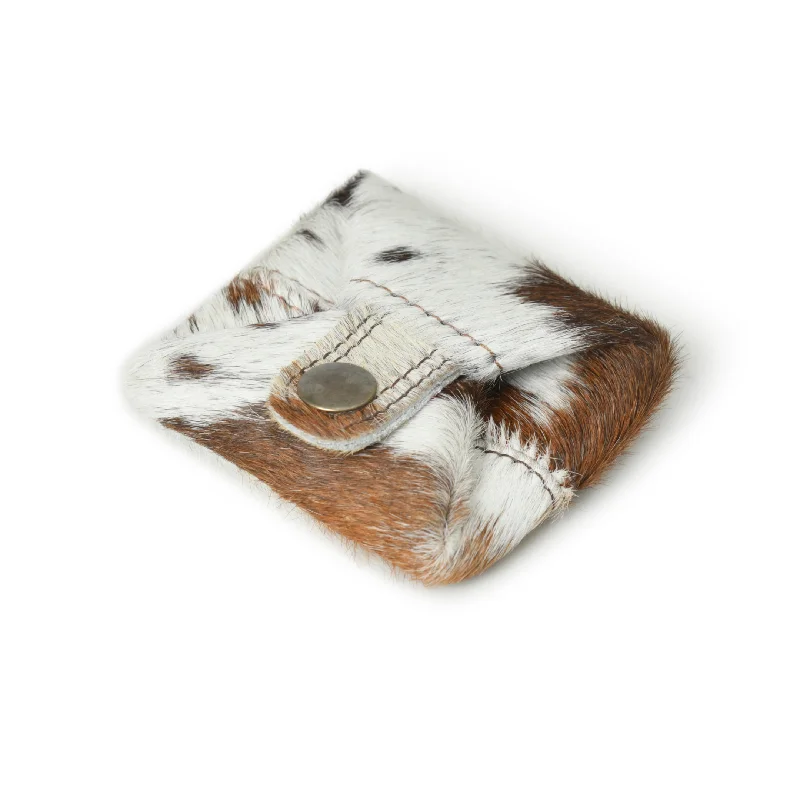 Special Buy Stylish Top Grain Leather Mini Coin Pouch for Men and Women