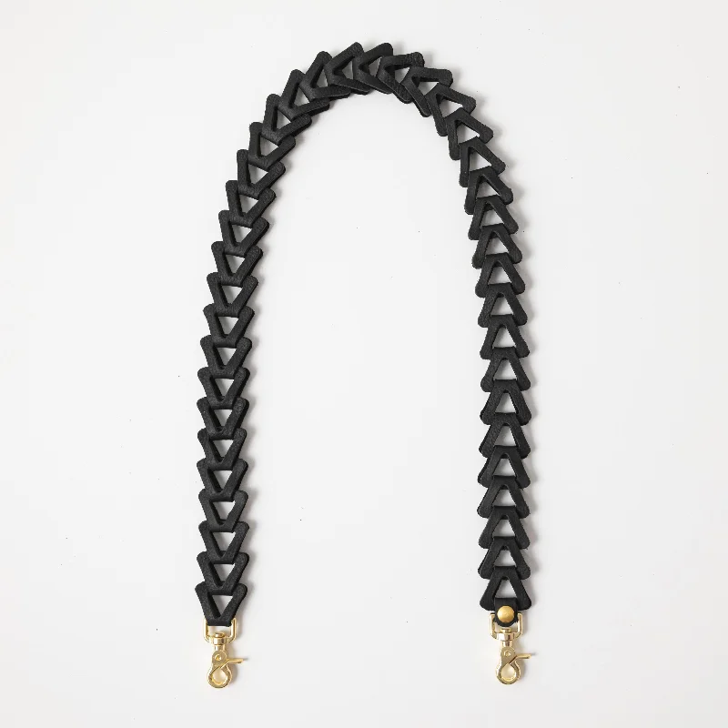 Your Shopping Spree Starts Here Black Kodiak Chain Link Strap