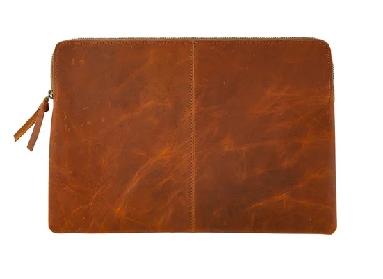 Weekend Bargains Galore Handcrafted Leather Laptop Case