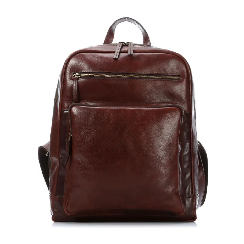 Can't Miss Leonhard Heyden Cambridge Leather Backpack with 15" Laptop Compartment