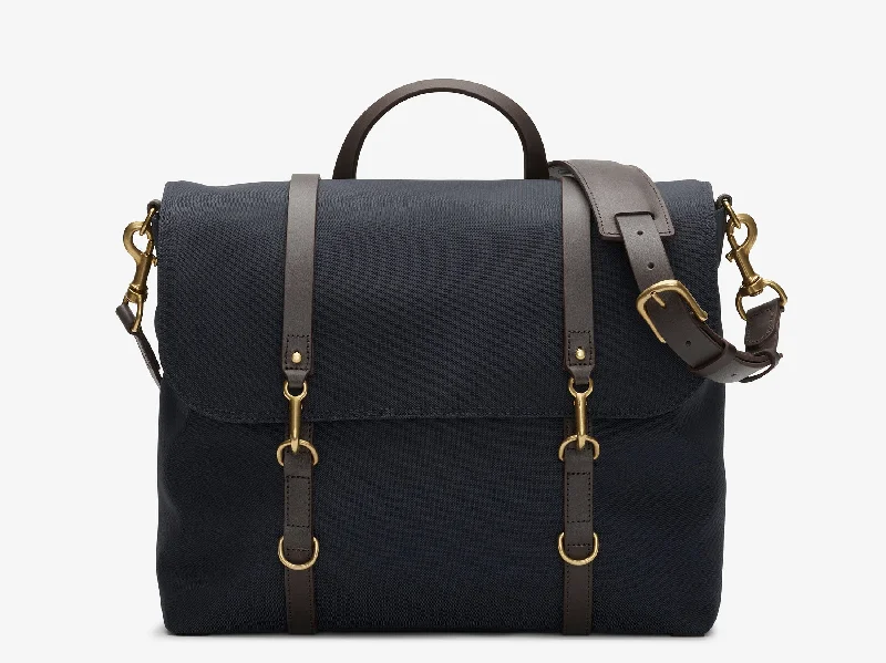 Your Weekend, Your Savings M/S Satchel – Navy/Dark Brown