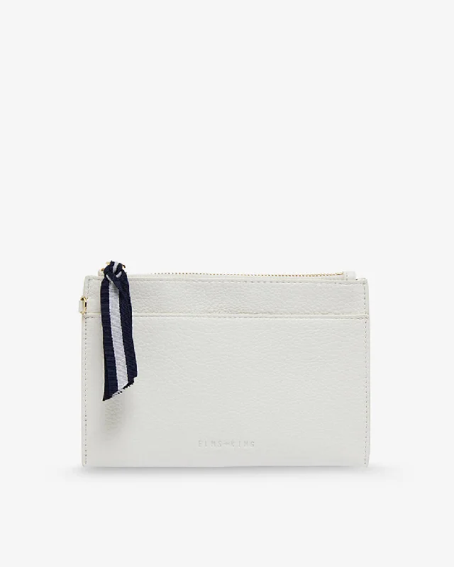 Friends and Family Sale New York Coin Purse - White