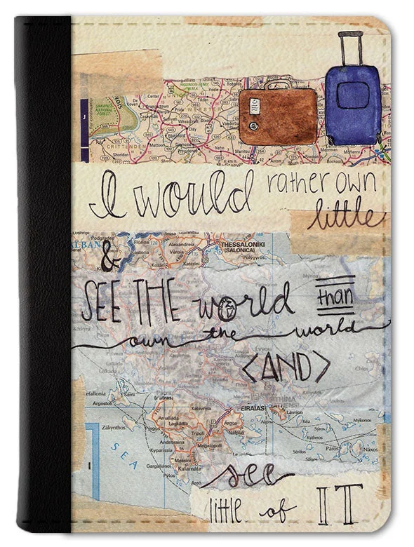 Can't Miss Own The World Passport Wallet