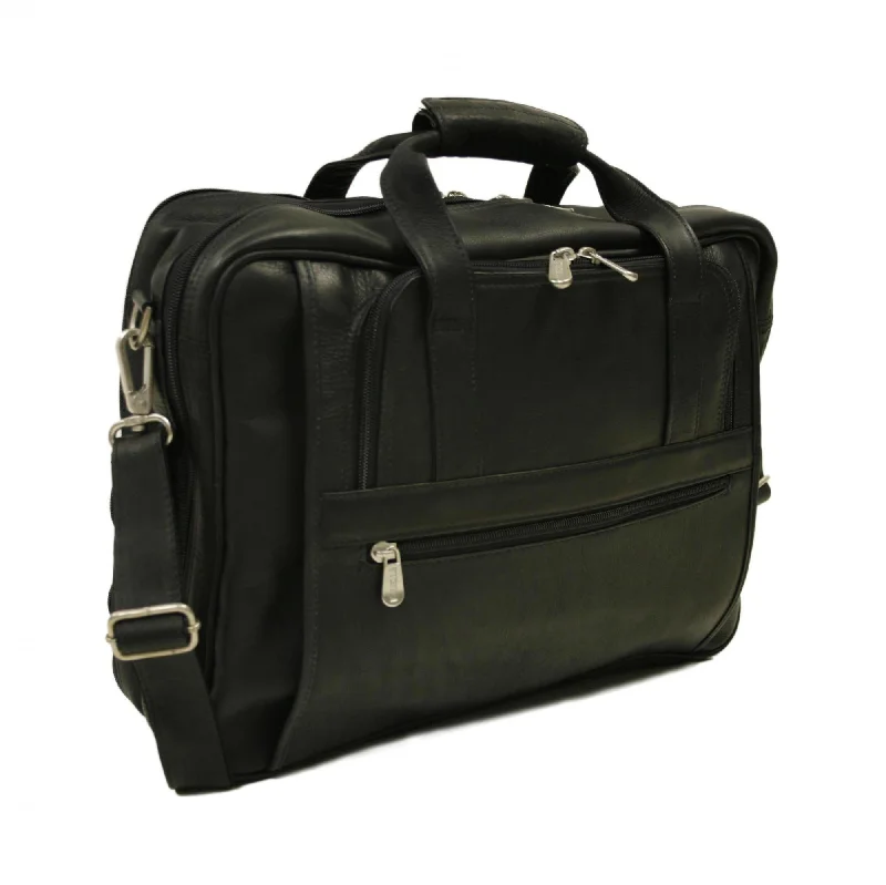 Closeout Piel Leather Large/Ultra Compact Computer Bag