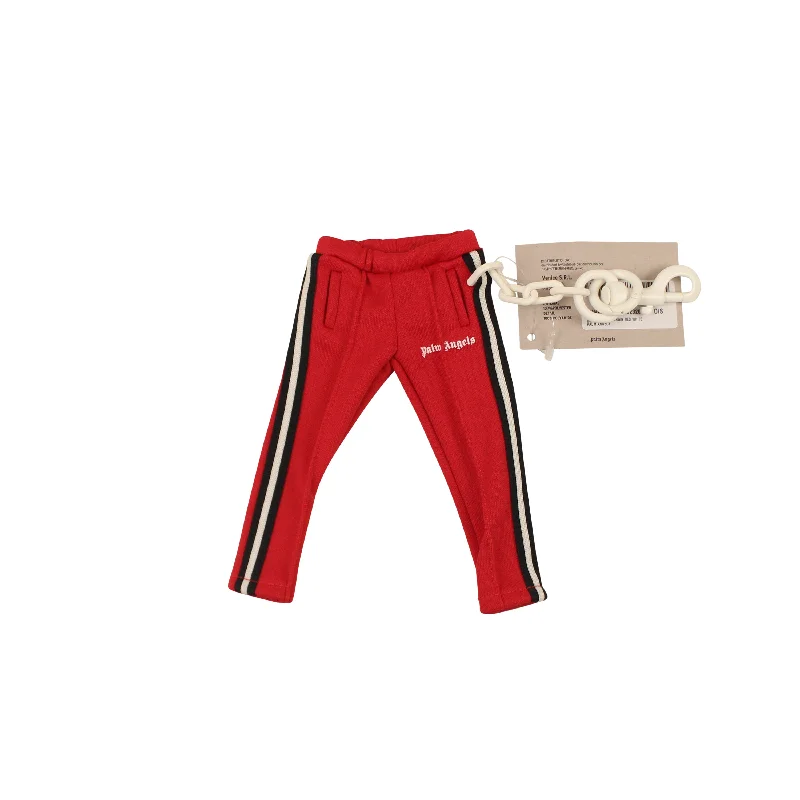 Don't Delay Red Mini Track Keychain