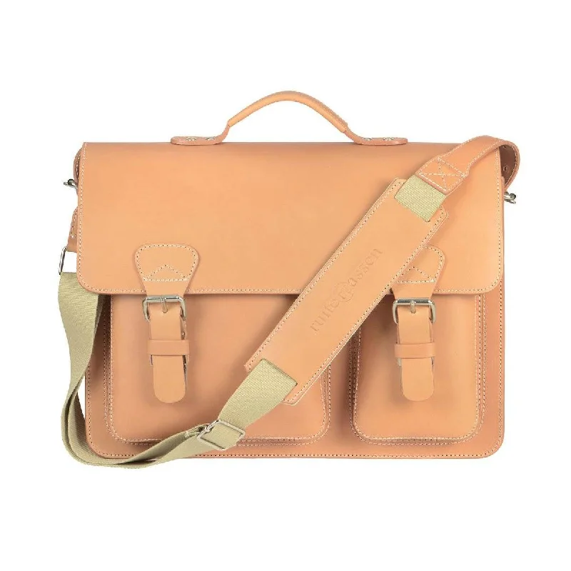Weekend Deals to Make You Happy Ruitertassen Classic 2337T Leather Briefcase, Natural Weekend Deals to Make You Happy Ruitertassen Classic 2337T Leather Briefcase, Natural