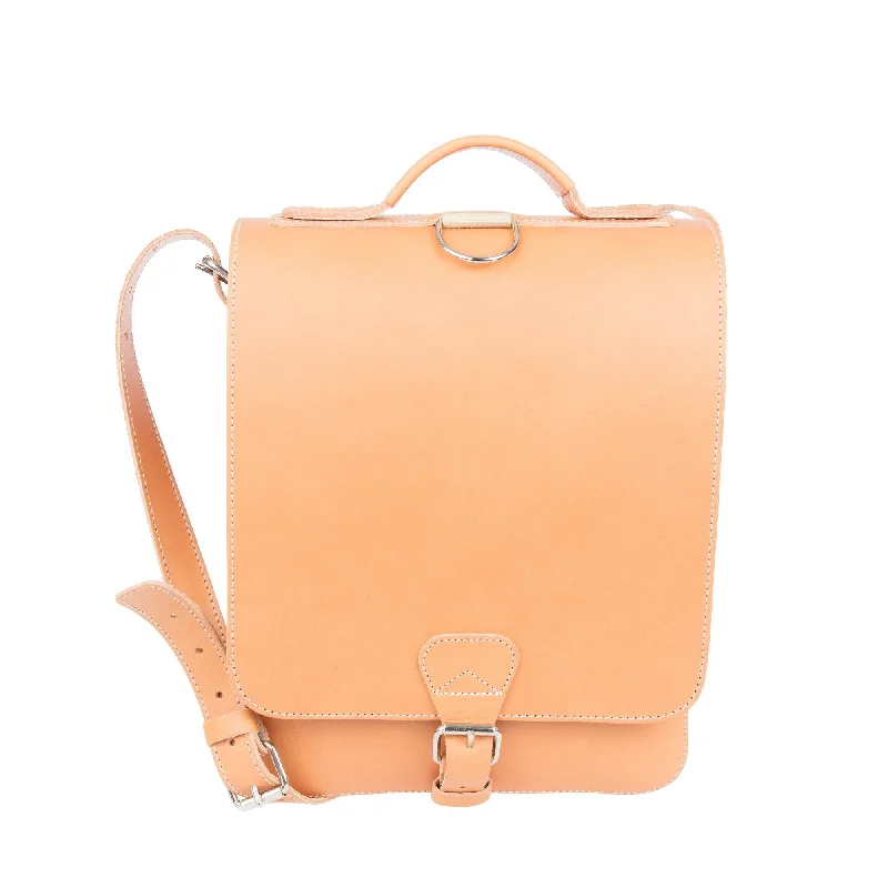 Weekend Specials to Grab Ruitertassen Classic 2526 Leather Shoulder Bag, Natural