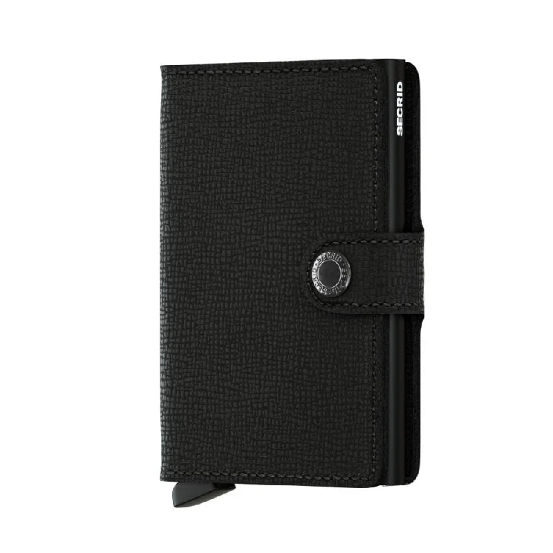 Reduced Price Secrid Mini Wallet- Crisple Black