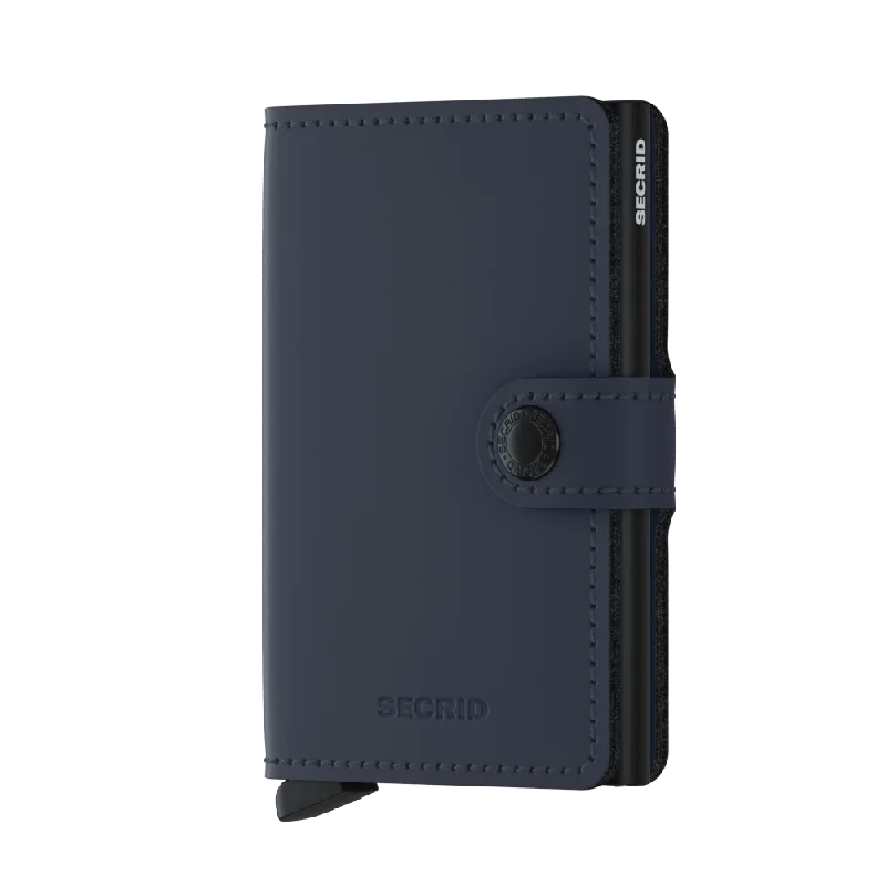 Don't Miss Out Secrid Mini Wallet- Matte Night Blue