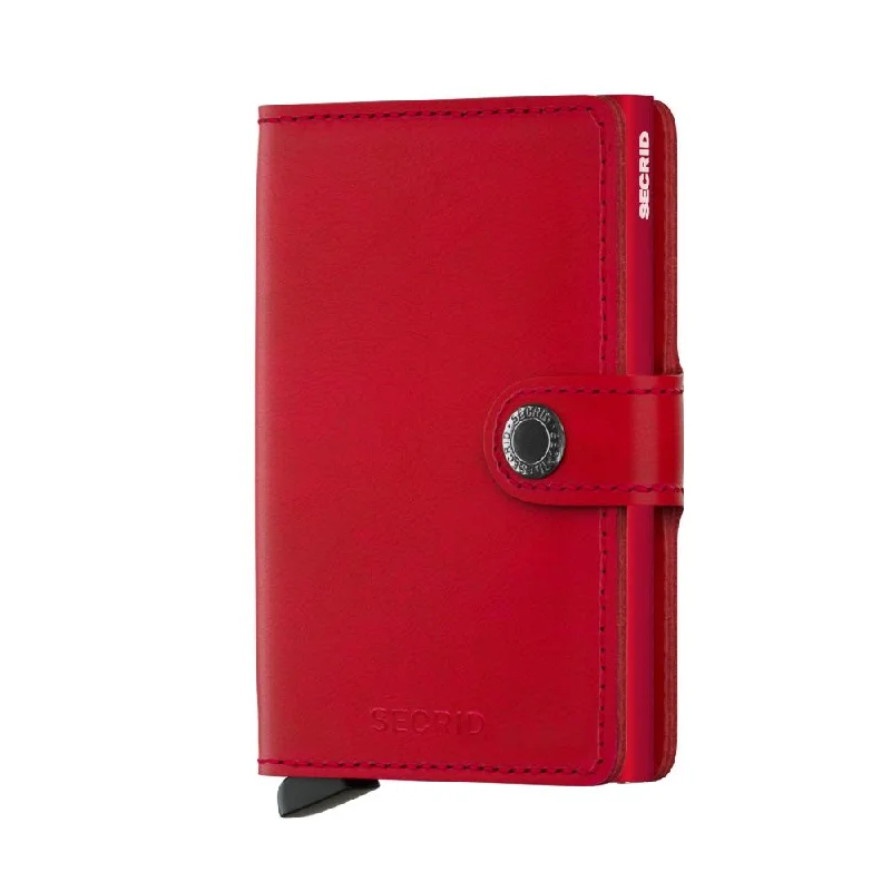 While Supplies Last Secrid Mini Wallet- Original Red-Red
