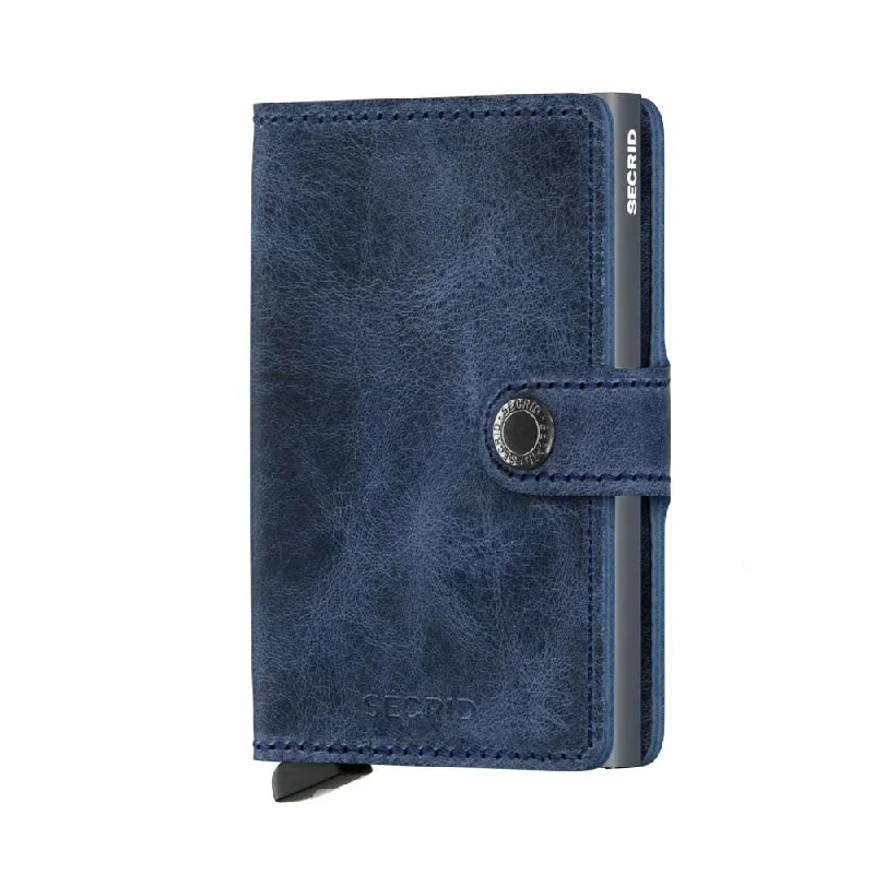Super Discount Secrid Mini Wallet- Vintage Blue