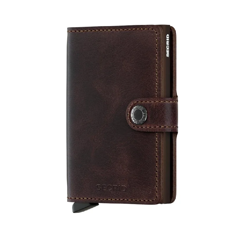 Amazing Value Secrid Mini Wallet- Vintage Chocolate