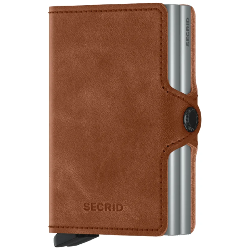 Extra Savings Secrid Twin Wallet - Vintage Cognac Silver