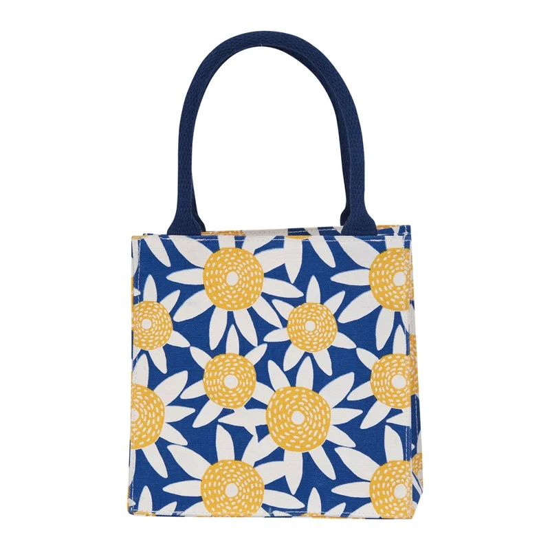 Limited Availability Straw Sunflower Yellow Reusable Itsy Bitsy Gift Bag