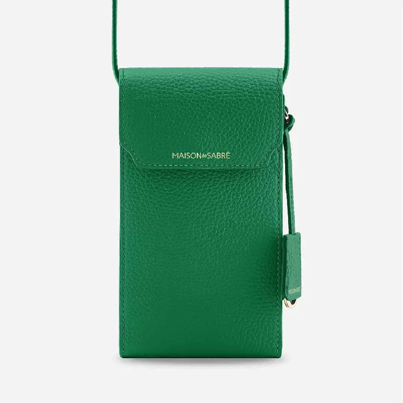 Weekend-Only Price Drops The Phone Pouch - Emerald Green