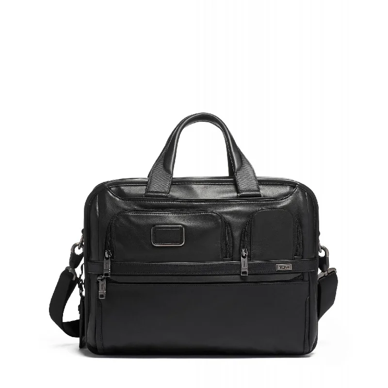 Upgrade Your Wardrobe For Less TUMI Alpha 3 Expandable Organizer Leather Laptop Brief Upgrade Your Wardrobe For Less TUMI Alpha 3 Expandable Organizer Leather Laptop Brief