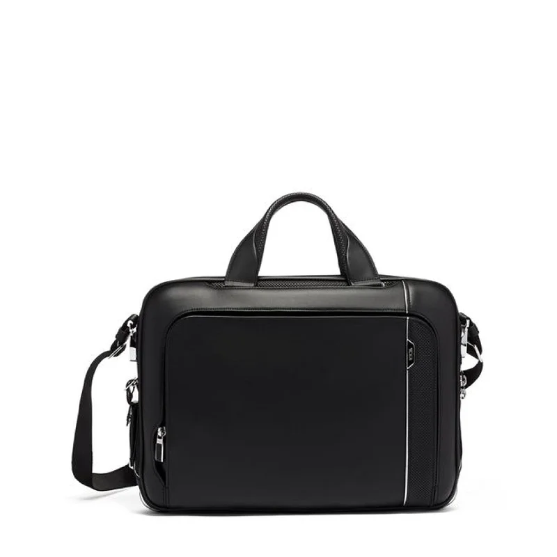 Weekend Discounts to Indulge In Tumi Arrive Sadler Brief Leather